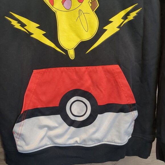 Pokemon Pikachu Hoodie Big Kids Boys Size XL - Picture 2 of 8